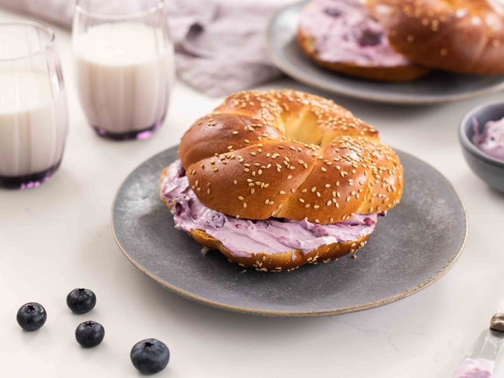 Bagel áfonyás krémsajttal